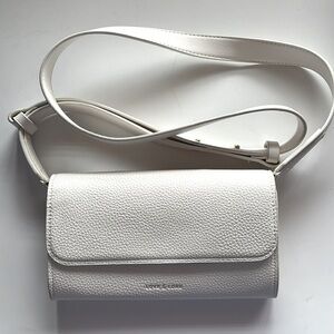 Love and Lore Cross Body Bag/Clutch White
